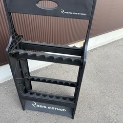 REAL METHOD 釣り竿スタンド 16本用 ロッドスタンド 収納 タカミヤ リアルメソッド ロッドスタンド・タックルボックス道具掛けセットの画像