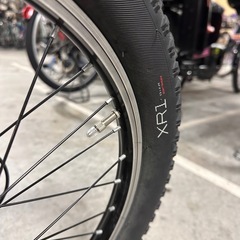 Trek キッズバイク 20インチ 黒/オレンジの画像