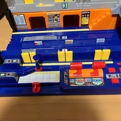 プラレールガチャっとアクションステーション箱取説付の画像