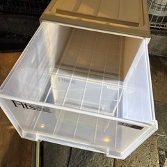 fits 衣装ケース　収納　3個の画像