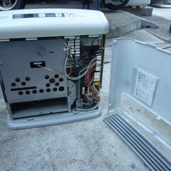 ガスファンヒーター 都市ガス　内部簡易清掃の画像