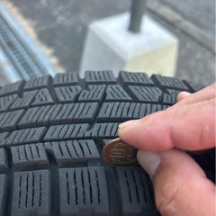 スタッドレスタイヤ　スチールホイールセット 13✖️4.0J スバル　プレオプラス装着 の画像