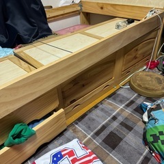 早急に！ベッド　フレーム収納の画像