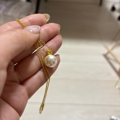 パールのネックレスの画像