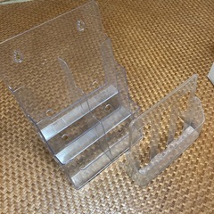 カタログスタンド  パンフレット 2個セットの画像