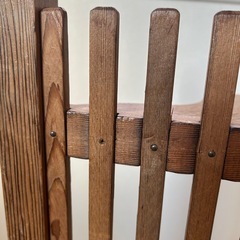 昭和レトロ　木製　コーナーラックの画像