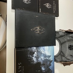 【Skyrim コレクターズエディション付属品のみ】フィギュア・アートブック等／引き取り限定の画像
