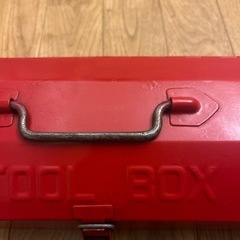 TOOL BOXリペイント品赤の画像
