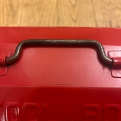 TOOL BOXリペイント品赤の画像