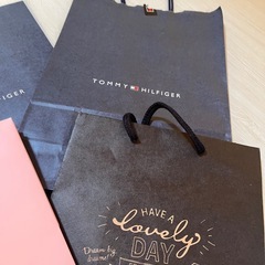 紙袋、ショッパーの画像