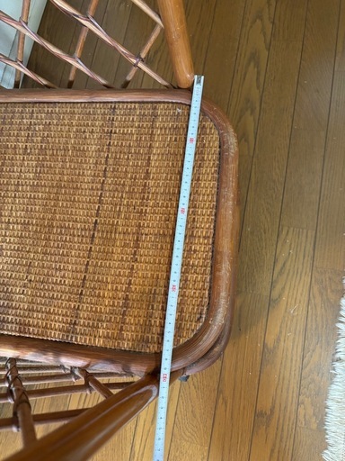 籐製アーチ型ハンガーラック (Taka) 福工大前の収納家具《タンス、衣類