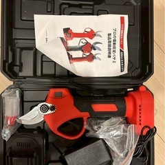 電動バサミ 電動剪定バサミ 電動剪定ばさみ 21V 大容量バッテリー2個付きの画像