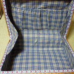 【籐製品】トランク　バッグの画像