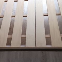 新春セール！シングルすのこベッド　の画像