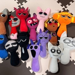 スプランキーぬいぐるみと人形セットの画像