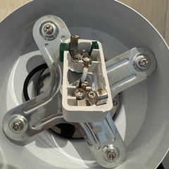 シーリングライト　シルバー　LEDの画像