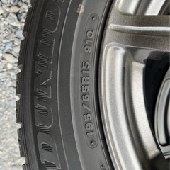 アルミホイール4本　スタッドレスタイヤ　
PCD114.3 5穴の画像