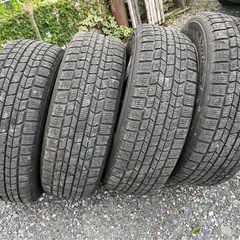 アルミホイール4本　スタッドレスタイヤ　
PCD114.3 5穴の画像