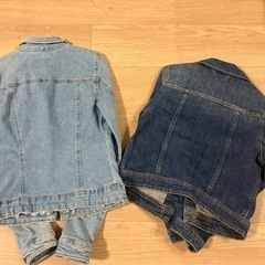 デニムジャケット　2枚セット(ベルシュカ•GAP)の画像