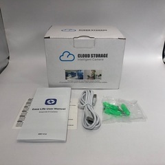 【191】新品1台 屋内 1080P FHD 室内用 ワイヤレスセキュリティWiFiカメラの画像
