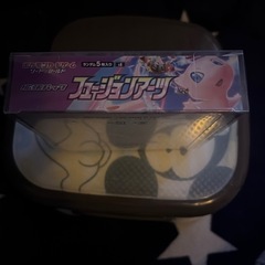 フュージョンアーツシュリンク付き未開封boxポケカの画像
