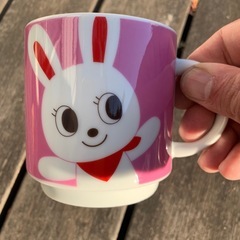 未使用ミキハウスの動物マグカップの画像