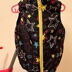 BABYDOLL リバーシブル中綿アウター 80ー90の画像