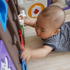 遊べるベビーサークル　の画像