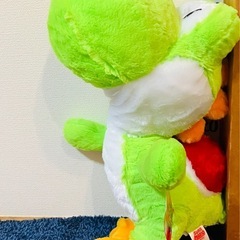 1月#未使用#ヨッシー#スーパーマリオ#特大サイズ#クタッとぬいぐるみ#クレーンゲーム#UFOキャッチャー#景品#大きい#ビッグ#ラウンド1の画像