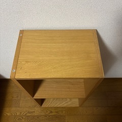 無印良品 スタッキングシェルフ・2段・オーク材 の画像