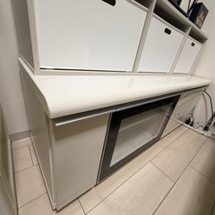 ニトリ テレビ台 ホワイトの画像