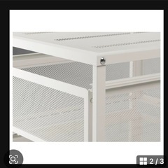 【新品・未開封】IKEA 3段 ワゴンの画像