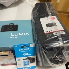 【新品】小型軽量！ミラーレス一眼レフカメラLUMIX DC-G100Kの画像