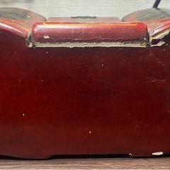 中国風？ジュエリーボックス鏡付き　かなり古い物のようで、劣化があります。ご自宅まで配達しますの画像