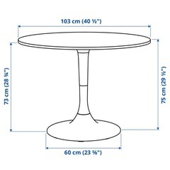 IKEA ダイニングテーブル   新品の画像