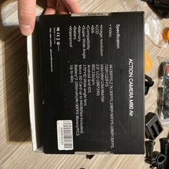 アクションカメラ　各種パーツ付きの画像