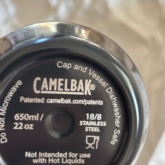 CAMELBAK PODIUM 650ml ブラック ボトル ポディウム メタルの画像