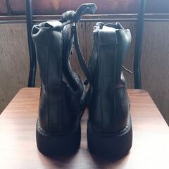 新品 23.5cm レディース ブーツ ブラック 厚底 シューズ ショートブーツ 識別番号:【B252-Z】の画像