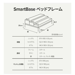 [取引中]ベットフレームの画像