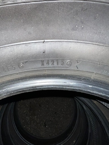 225/65R17, ダンロップ,2015年,4本