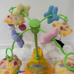 【美品】タカラトミー メロディやわらかガラガラメリーデラックス ベビーメリーの画像