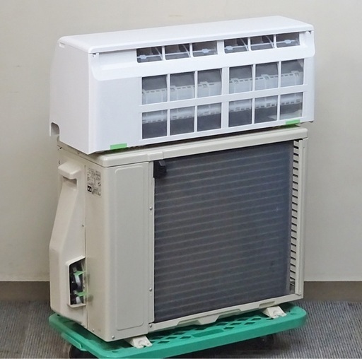 【お取引中】(65)FUJITSU【AS-CH222M】富士通 nocria ノクリア 熱交換器加熱除菌・内部クリーン ルームエアコン おもに6畳用 2022年製 取付販売
