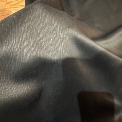 ニトリ遮光カーテンブラック 、レースカーテン 4枚セットの画像