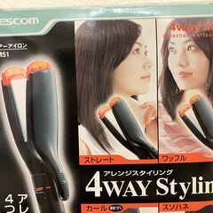 TESCOM ヘアアイロンの画像