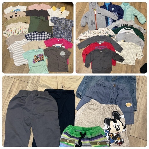 100-110センチ子供服まとめ売り！値下げしました (あるふぉーと) 原田