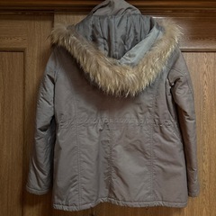 ミリタリー中綿コートの画像