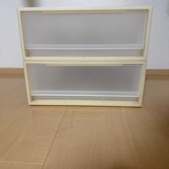 無印　　無印良品　ポリプロピレン　クローゼットケースの画像