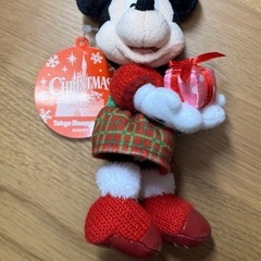 ディズニークリスマス 2017年 ミニー ぬいぐるみバッジの画像