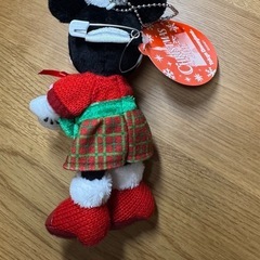 ディズニークリスマス 2017年 ミニー ぬいぐるみバッジの画像