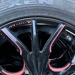 215/50R17,2021年,アルミホイル4本セットの画像